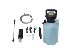 Pulverizador Eléctrico De Alta Potencia De 5 Litros A Batería Con 3 Boquillas Para Jardín - Azul