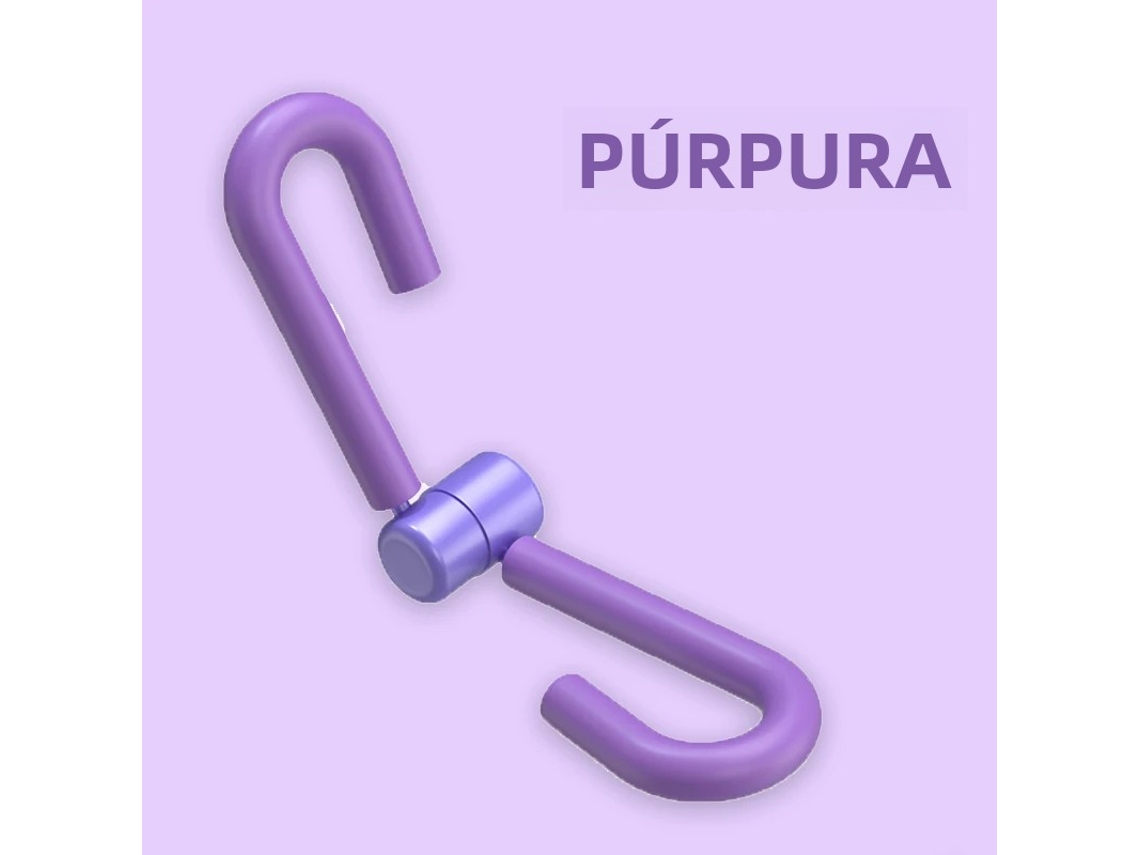 Máquina de entrenamiento para piernas y glúteos, equipo de gimnasio para el hogar Mdug (morado)