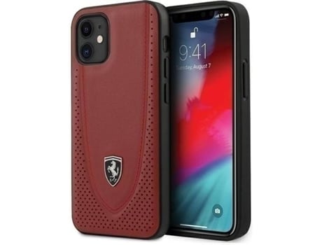Carcasa Apple FERRARI iPhone 12 Mini Hardcase Rojo