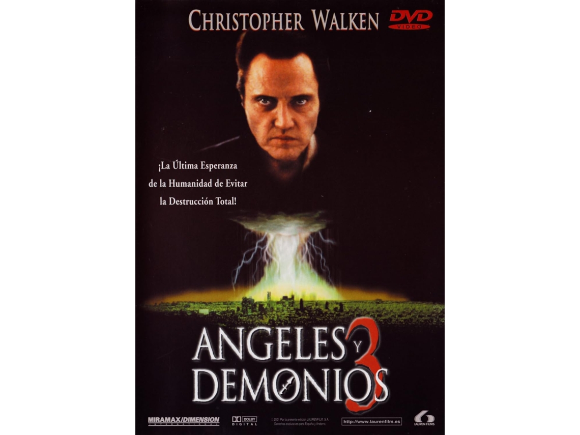 LAUREN DVD ANGELES Y DEMONIOS 3