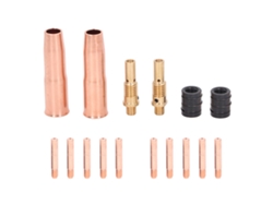 Kit De Accesorios Para Pistola De Soldadura Mig Con Boquilla Difusora, Adaptador Y Consumibles Para M7 200/250 (16 Piezas)