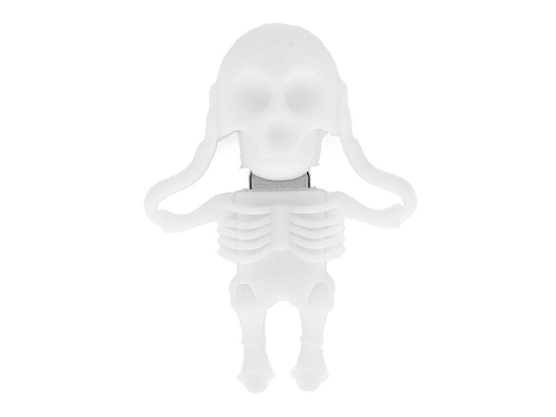 Memoria Usb De Alta Velocidad De 128gb Con Diseño De Calavera Blanca Para Dibujos Animados, Memoria Flash, Memoria Usb