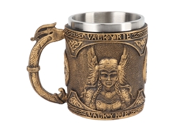 Jarra De Cerveza De Acero Inoxidable Con Dos Capas, Diseño Pirata, Resistente A Altas Temperaturas.