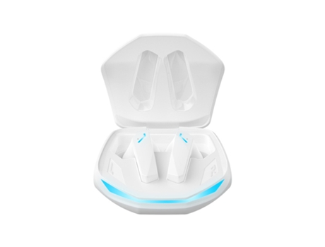 Auriculares inalámbricos Bluetooth, Chronus Bluetooth 5.3, Auriculares de música para juegos, Blanco BISBISOUS