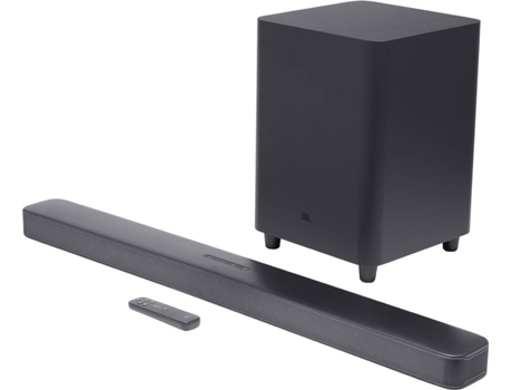 Barra de Sonido JBL Bar 5.1 Surround (5.1 - 550 W - Subwoofer sin Cable)