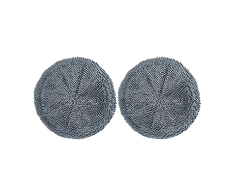 2 peças para aspirador de pó robô ecovacs n9 n9+ com esfregona de microfibra