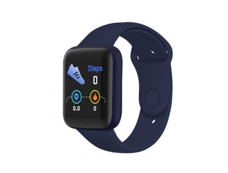 Smartwatch D20S Bluetooth conectado al teléfono Fitness Monitor Deportes Azul marino