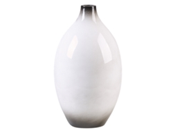 Jarra Decorativa Baeza Cerâmica 36 Cm Branco