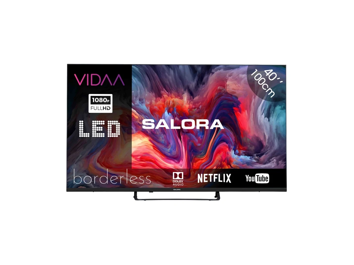 Televisor inteligente Fod40tv de 40 pulgadas Full HD Salora
