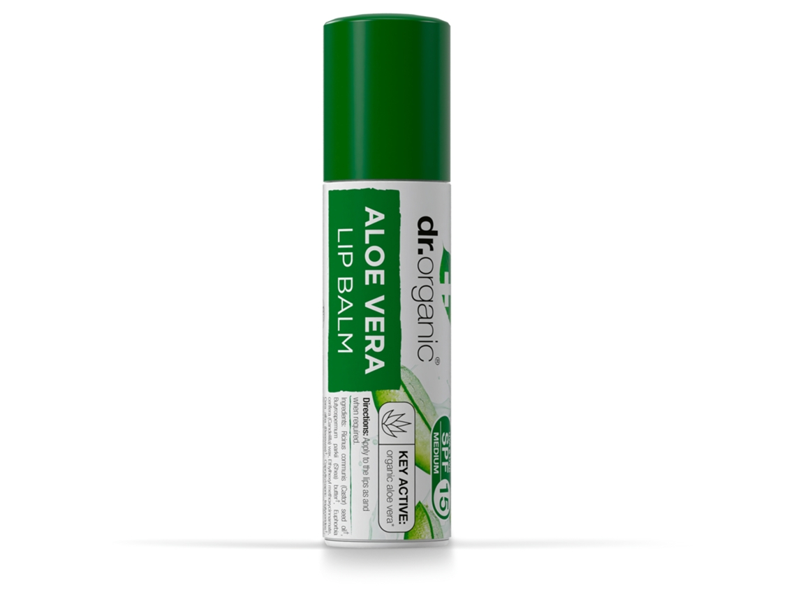 Barra de labios con aloe vera orgánico DR. ORGANIC