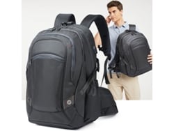 Mochila deportiva, ideal para senderismo, viajes al aire libre, impermeable, mochila de ocio - Negra