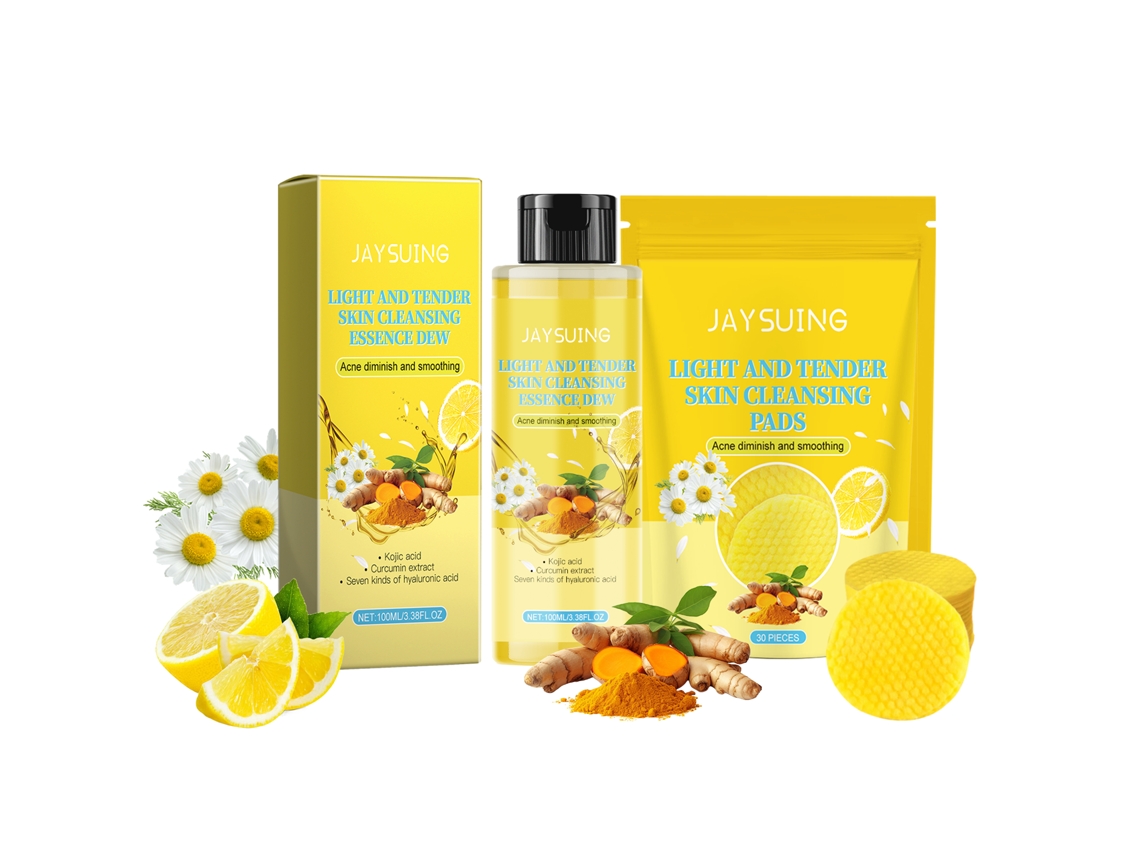 Esencia limpiadora facial hidratante para piel suave y delicada.