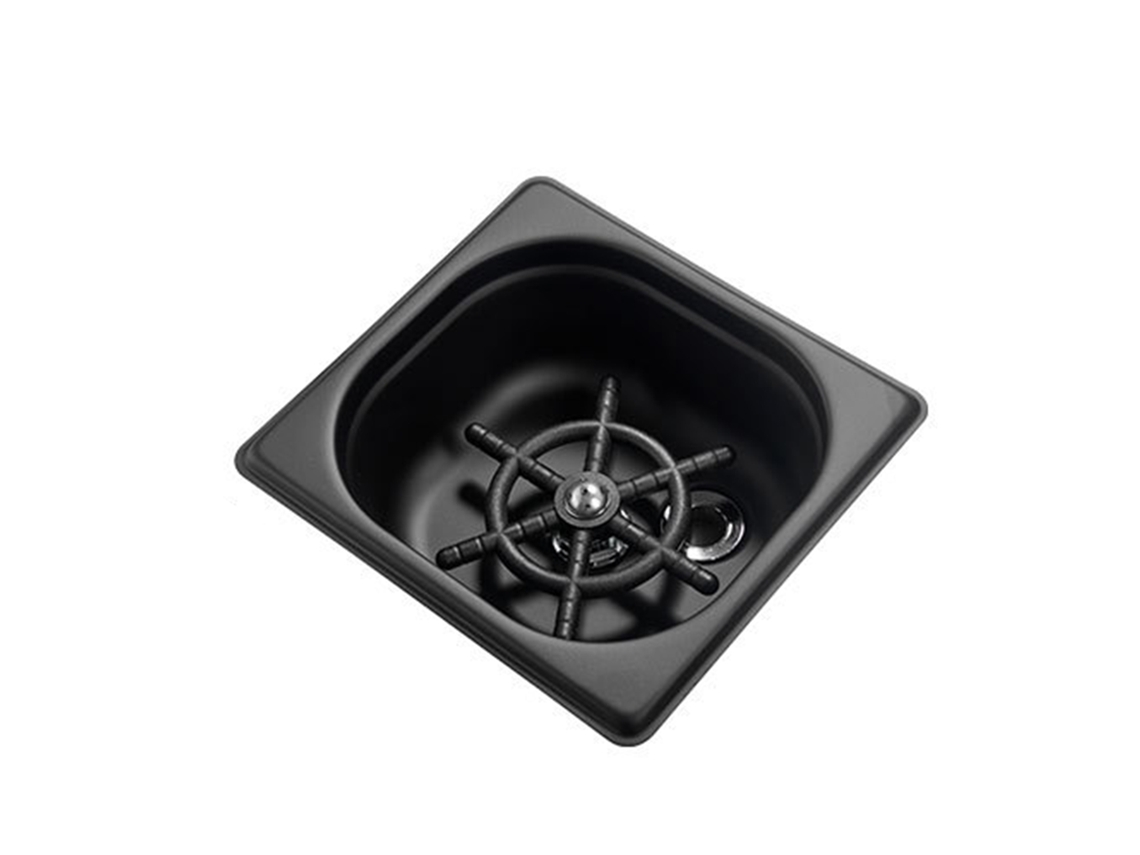 Lavavasos De Acero Inoxidable Para Fregadero De Cocina Con Enjuagador Automático Multiorificio.
