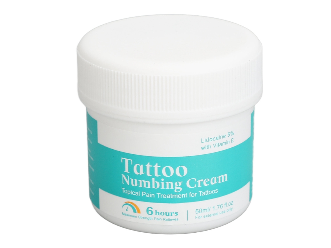 Crema anestésica indolora para tatuajes y cuidado post-tatuaje 50 ml Otros
