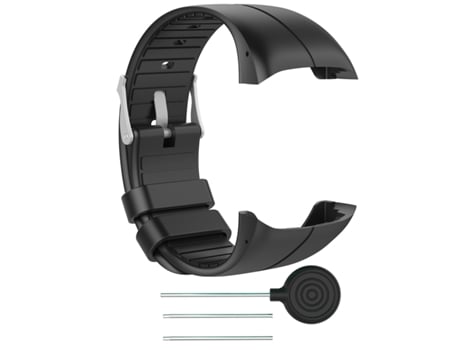 Pulseira de relógio Negro L Polar M400/M430
