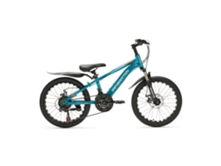 Generation M-760 Bicicleta De Montaña 20 Pulgadas – Azul Claro – Guardabarros