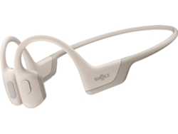 Auriculares Bluetooth Multipoint SHOKZ Openrun Pro (Open Ear - Micrófono - Beige)