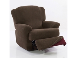 Funda de Sillón DOMAINET Relive (Marrón - Algodón y poliéster - 70-90 cm)