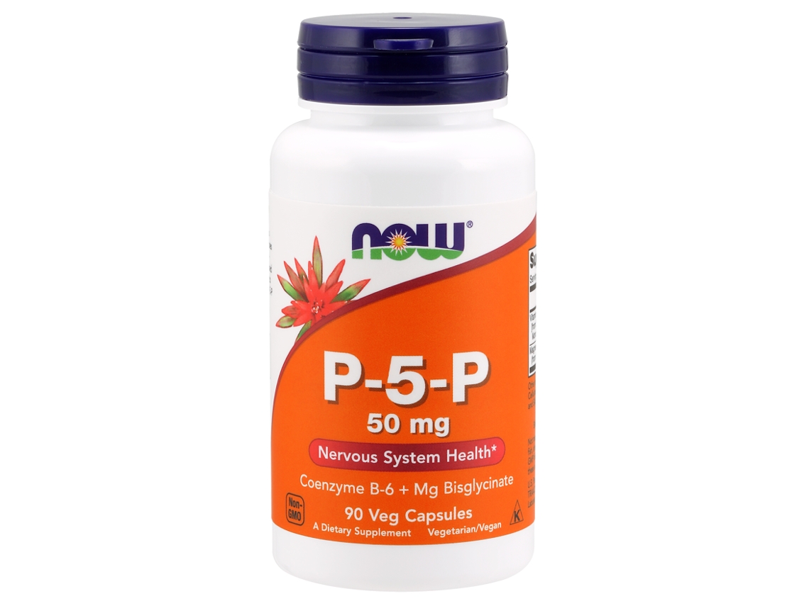 Now Foods P-5-P 50 Mg 90 Cápsulas Vegetales NOW FOODS
