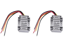 Convertidor Estabilizador Reductor De Cc De 2 X 12v-24v A 6 X 10a 60w