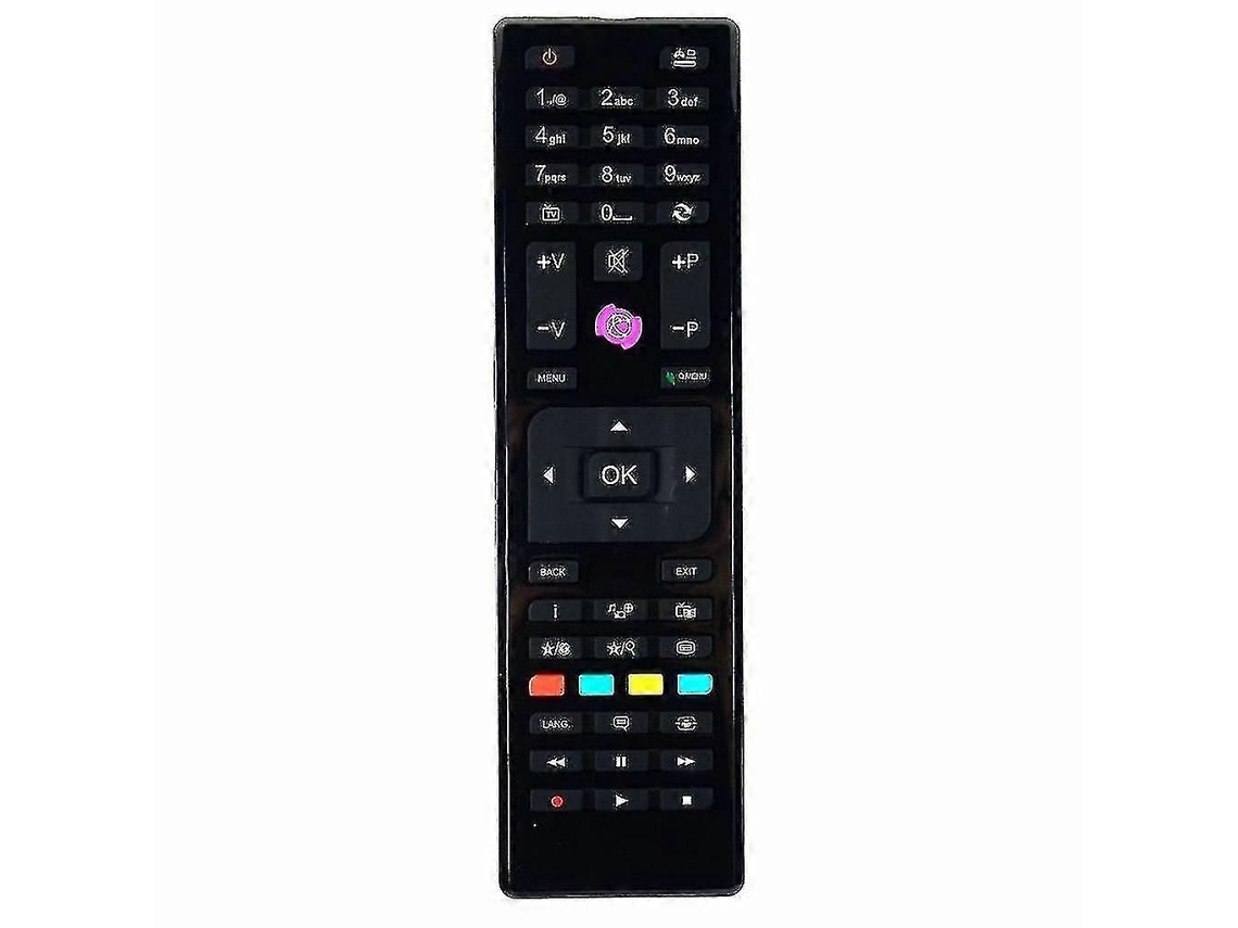 Control remoto RC 4875 para televisores Techwood, Telefunken, Finlux, Shar y Vayotoy