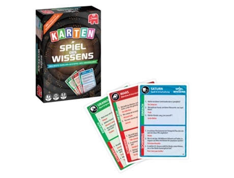 Juego De Cartas JUMBO Trivia (8 anos)