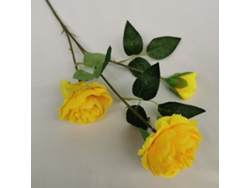 2026-ramo Artificial De 6 Peonías Amarillo Limón, Decoración Para Hogar, Boda Y Fiestas, 70cm, 3 Cabezas Por Rama