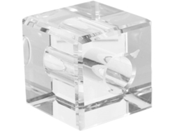 Besportble Portalápices De Cristal De Alta Transparencia Y Cristal Realza Cualquier Escritorio Con Una Clar...