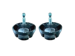 2pcs Replacement Front Castor Wheel For Rv10 Plus / Rv20 / Rv30 Plus Vacuum Cleaner Spare Parts