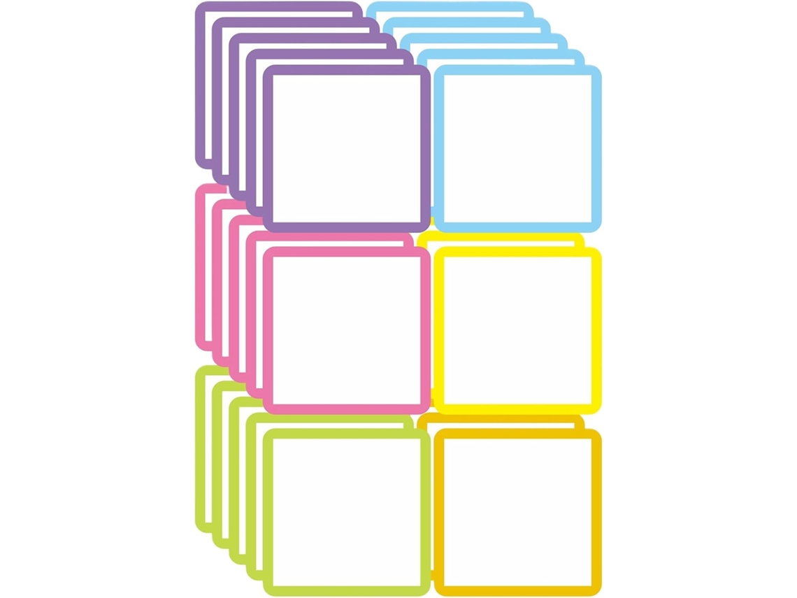 Armario o pizarra blanca (8 x 8 cm), bloc de notas magnético, bloc de notas borrable para planificación, hogar