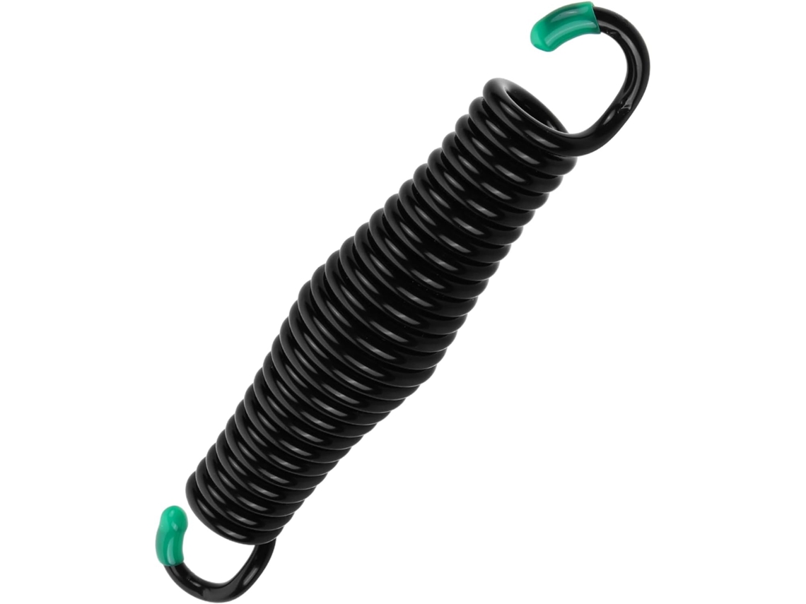 Silla de exterior resistente con muelle metálico para hamaca y columpio colgante. Kit de montaje incluido.