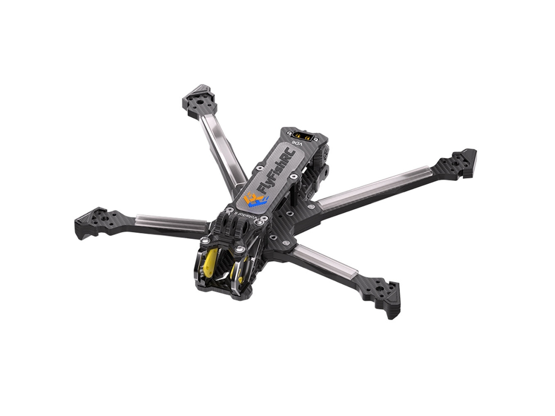 Amarilloflyfishrc Volador Ii Vd6 V2 Distancia Entre Ejes 260mm Kit Chasis Fibra Carbono T700 6 Pulgadas Compatible Unidad Aérea Dji O4 Para Dron Fpv