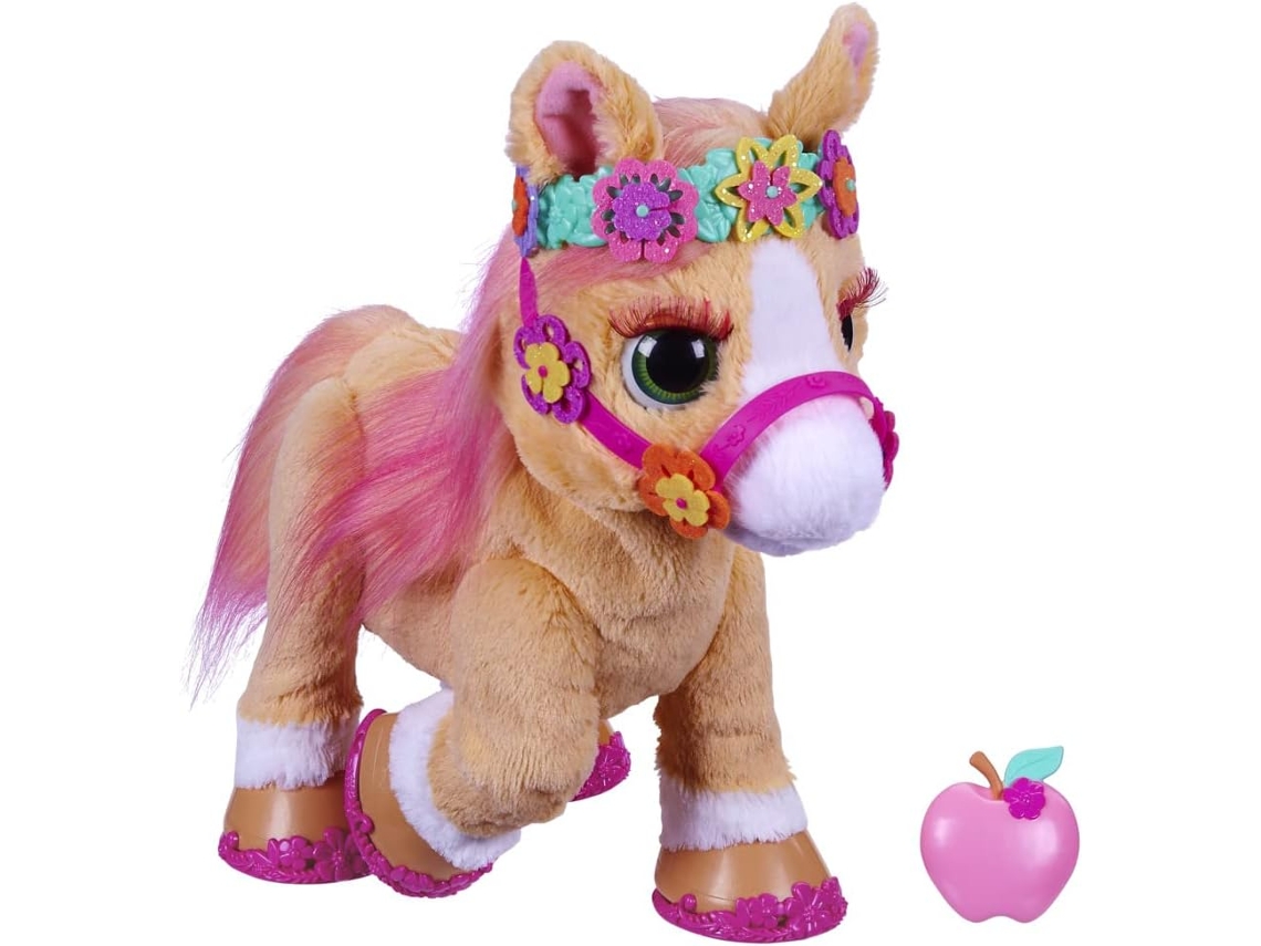 Furreal Pony Canela Juguete Electrónico 35,5 cm 80 Sonidos y Reacciones 26 Accesorios (4 Años)