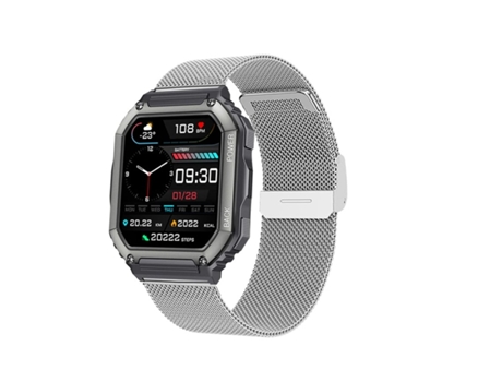 Smartwatch Kr06 Prateado