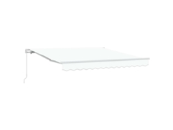 Maison Exclusive - Toldo Retráctil Blanco 300 X 250 X 165 Cm Poliéster Y Aluminio