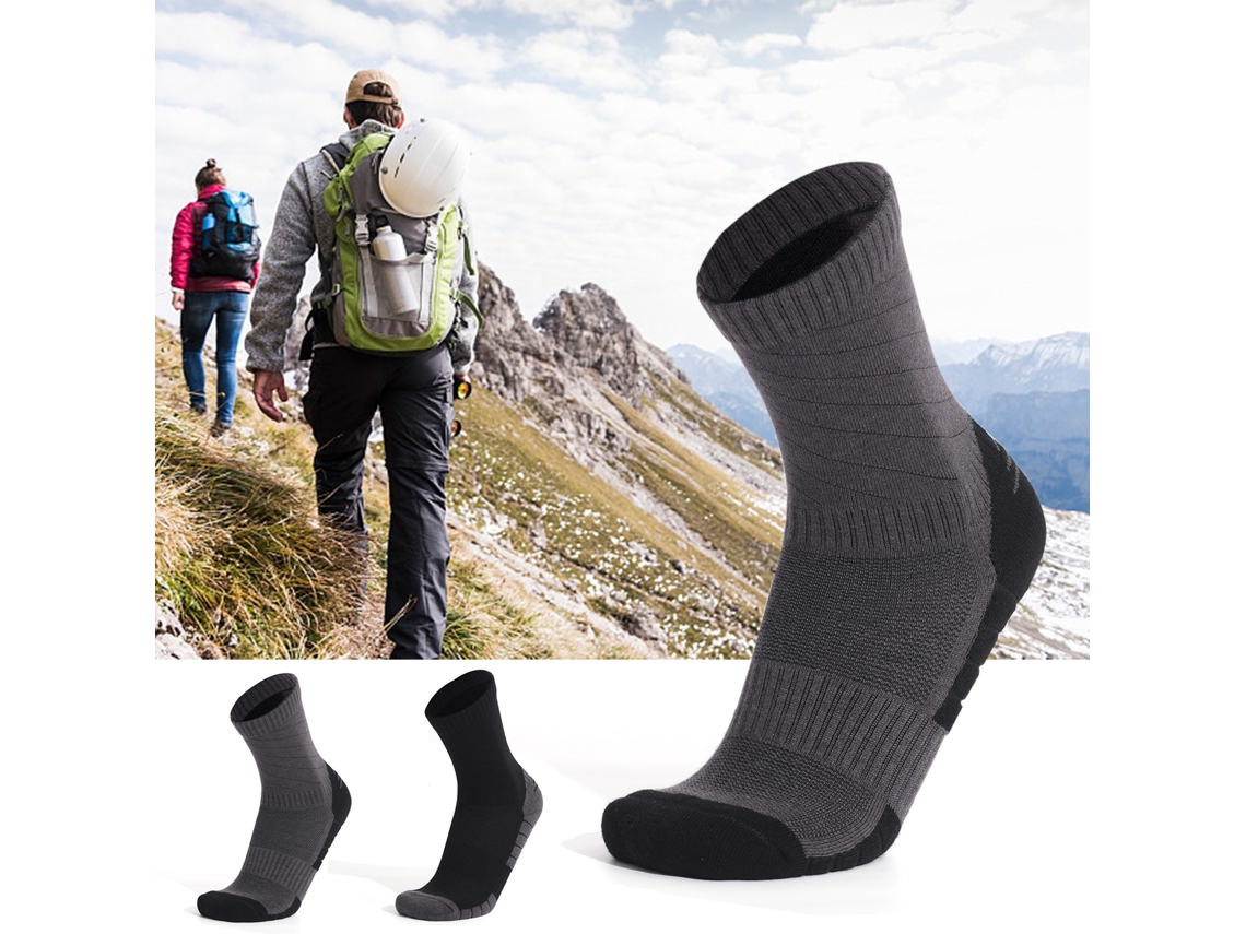 2026-3-pack Calcetines De Lana Antideslizantes Deportivos Transpirables Absorbentes Resistentes Para Running Ciclismo Senderismo Esquí