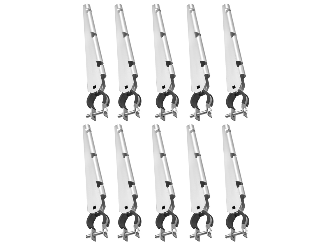 10 Pcs Extensores De Postes De Cerca De Succebuy 375 Mm, Diseño De Soporte En U