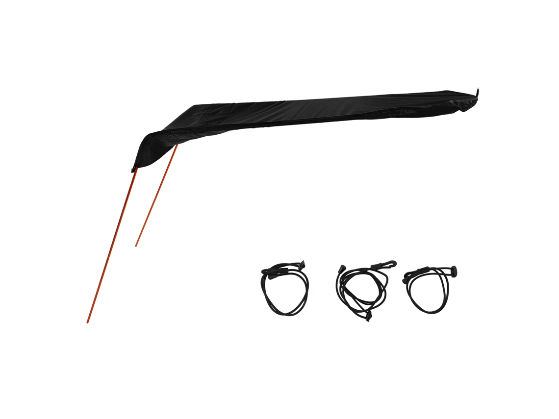 2026rebe-toldo Para Kayak Impermeable De Tela Oxford Plegable Fácil De Instalar Toldo Portátil Para Kayak Y Canoa Negro