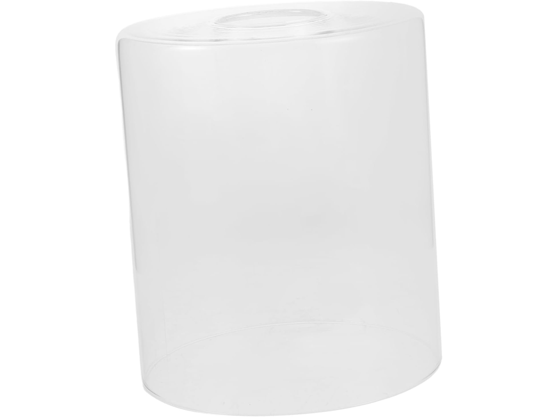 Cubierta Cilíndrica De Cristal Transparente Para Lámparas De Techo Y De Mesa.