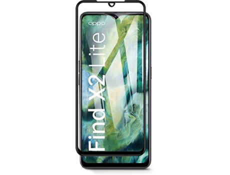 2 Películas Cristal Templado Oppo Find X2 Lite PHONESHIELD Full Cover 9H Total Glue Transparente