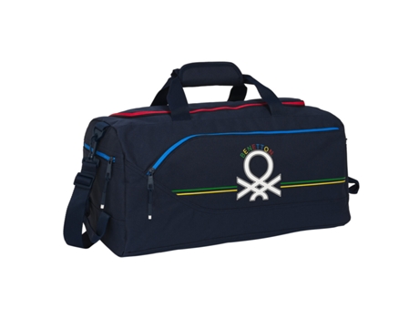 Bolsa de Deporte BENETTON Sixties Azul marino (50 x 25 x 25 cm)