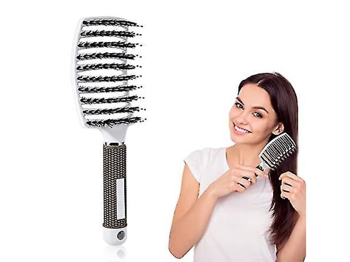 Peine Para El Cabello Con Masajeador De Cabeza, Peine De Nailon Para Peinar El Cabello 0026, Herramienta De Belleza Para Salón.