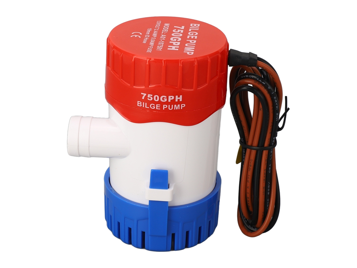 2026velora-bomba De Bilge Silenciosa Sumergible Barco Dc 12v 750gph Bomba De Drenaje Micro Jardín Barco