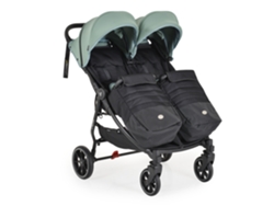 Cochecito gemelo Cangaroo Iceberg Green de 2gether