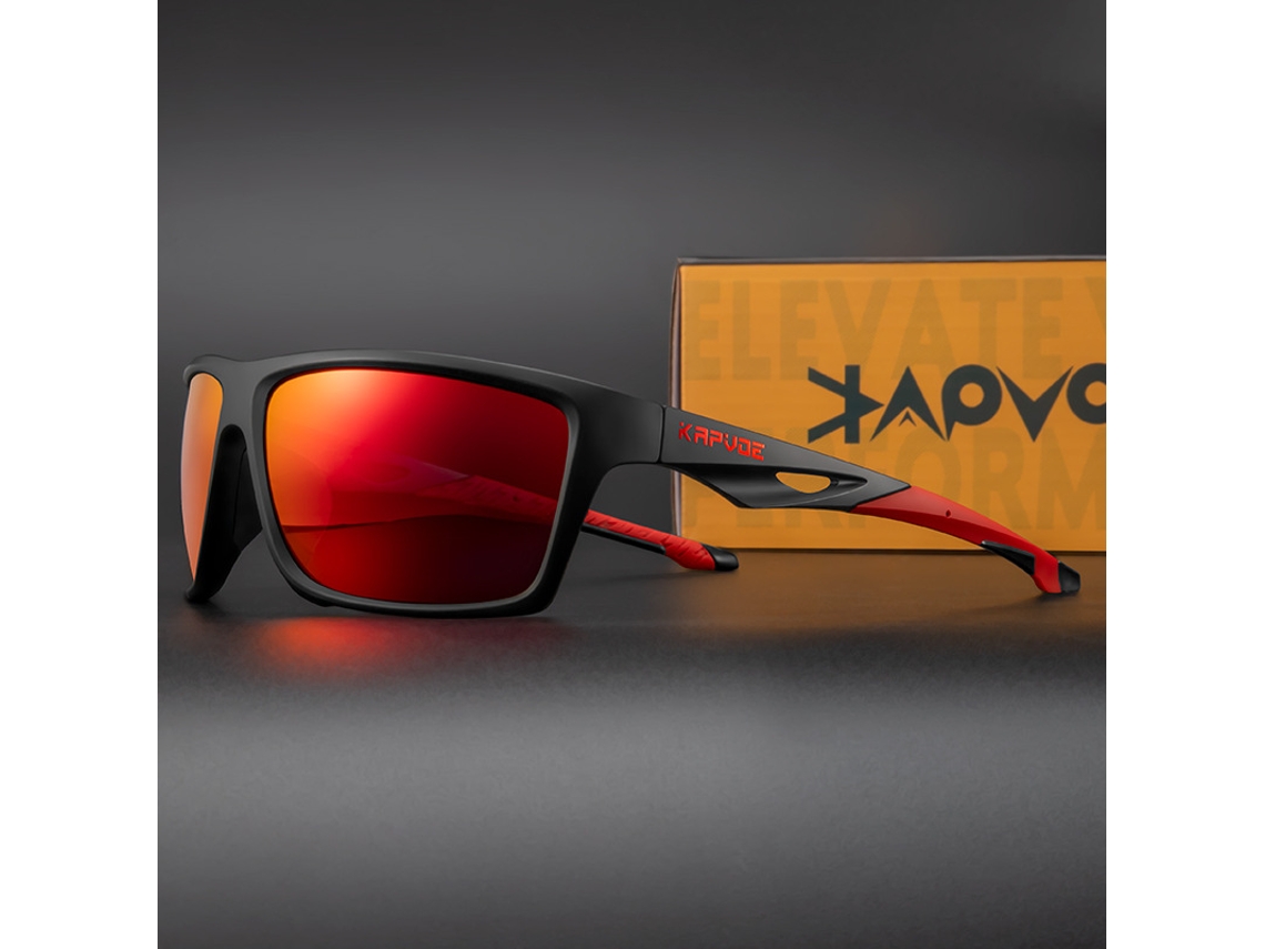 Gafas De Sol Polarizadas Para Ciclismo Deportivo, Gafas De Sol De Exterior Con Montura Cuadrada Resistentes Al Viento Para Hombre Y Mujer.
