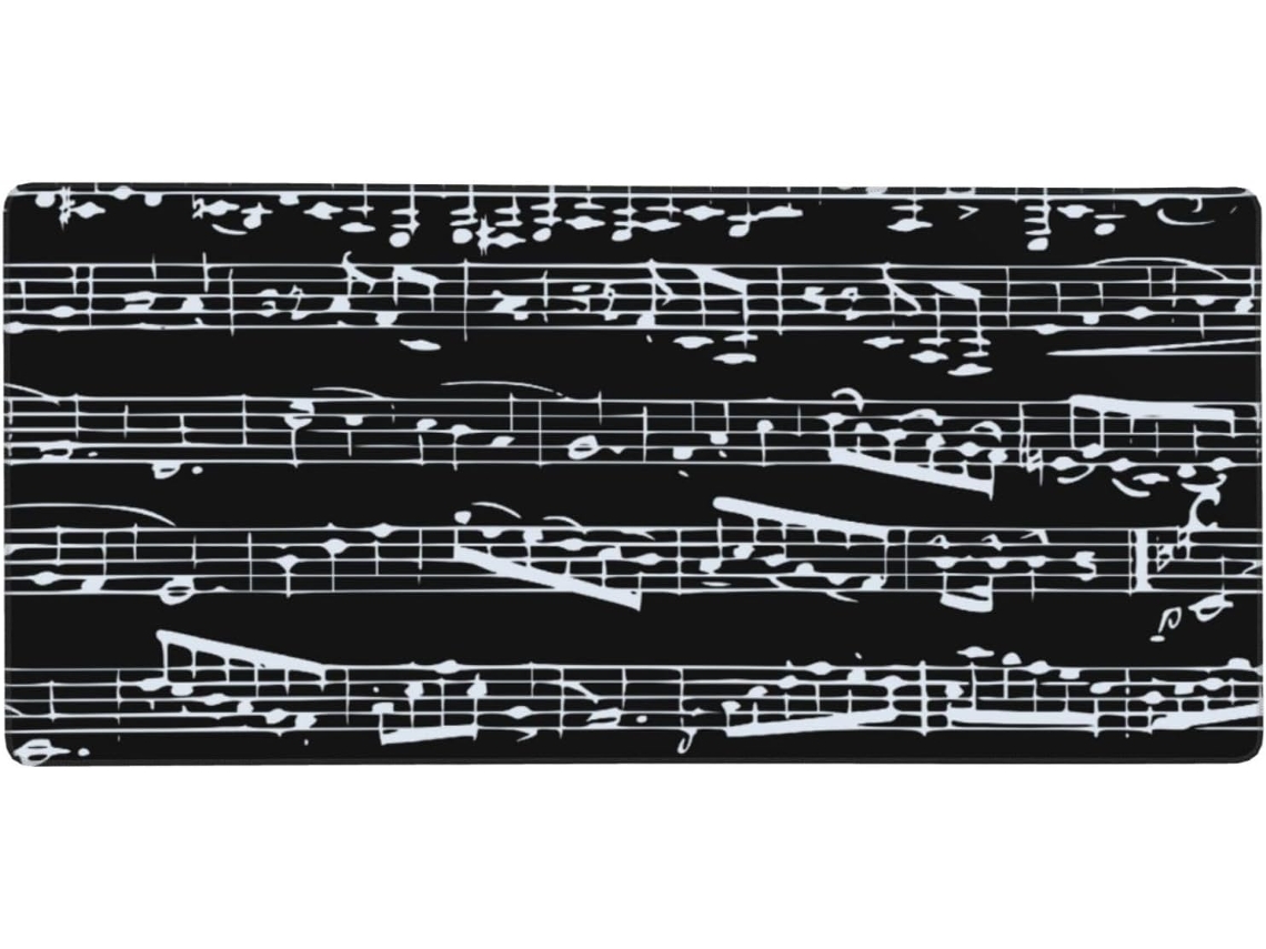 Besportble Notas De Ratón Grande Con Base De Goma Antideslizante Y Un Toque Artístico A Tu Vida 40 X 90 Cm