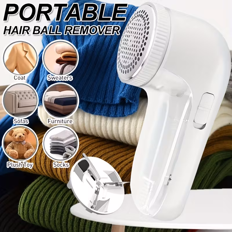 Cortador de pelusa portátil de bajo voltaje para telas. Adecuado para prendas Stelasplen (menos de 36 voltios).