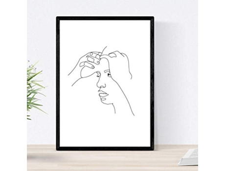Poster NACNIC Dibujos y Bocetos a Una Linea (A3)