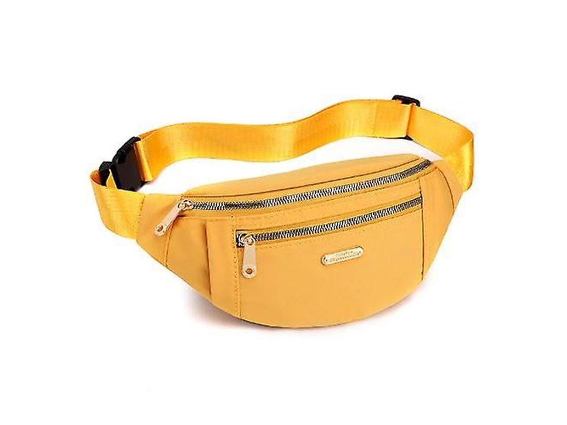 Fasst-bolsa De Cintura Femenina Impermeable Con Cremalleras Para Viajes Y Deportes Al Aire Libre