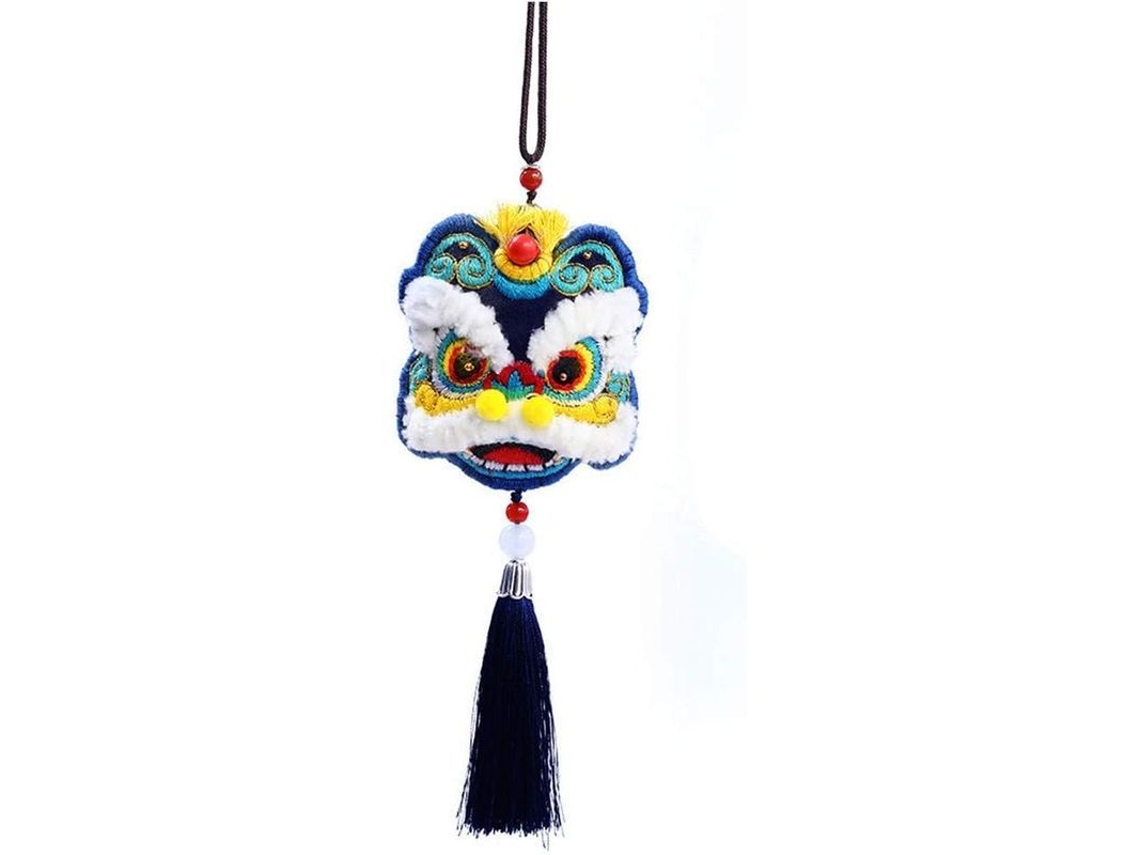 2026-kit Início De Bordado Para Mascota: Bailar Leão, Bordado Manual Moderno, Arte Diy, Decoração, Presente Azul